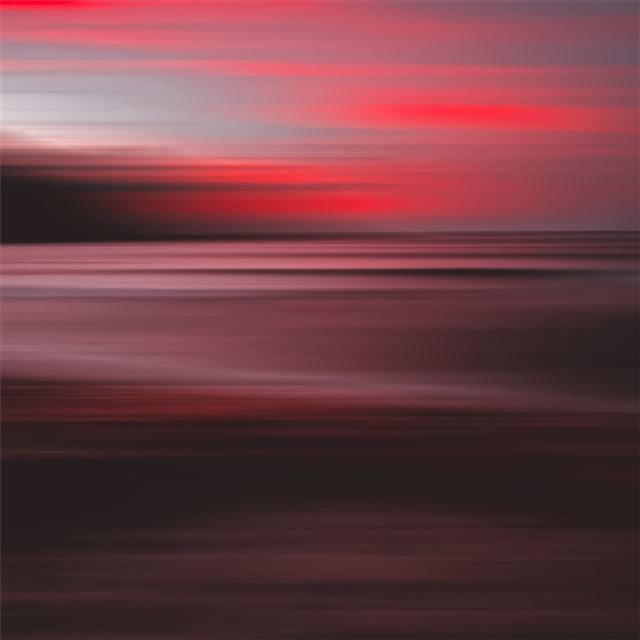 2048x2048 beach nature sunrise color 5k - minimalism iPad Air Wallpaper