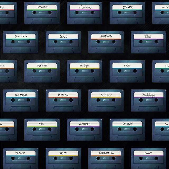 2048x2048 cassette abstract vector 4k - vector iPad Air Wallpaper