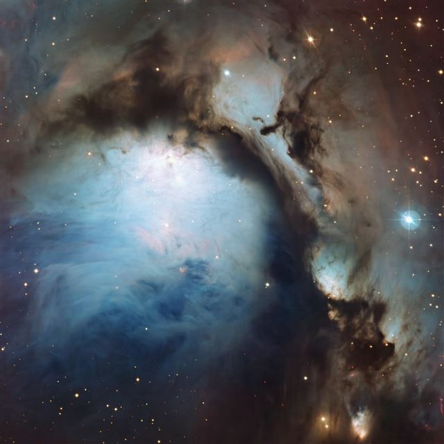 2048x2048 Blue Hole Nebula - nebula iPad Air Wallpaper