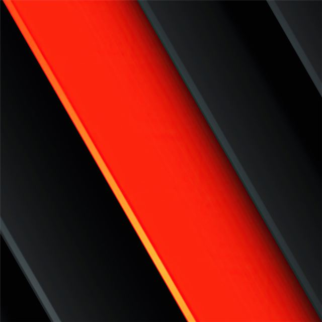 2048x2048 orange red black abstract 5k - artist iPad Air Wallpaper