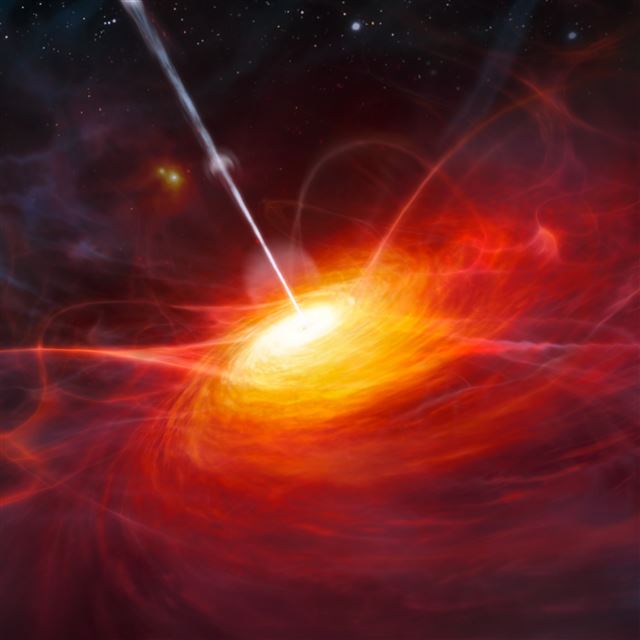 2048x2048 The Most Distant Quasar - line iPad Air Wallpaper