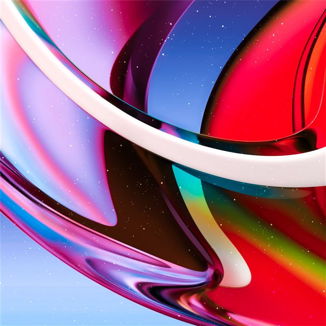 2048x2048 snow glass blended 8k - artist iPad Air Wallpaper