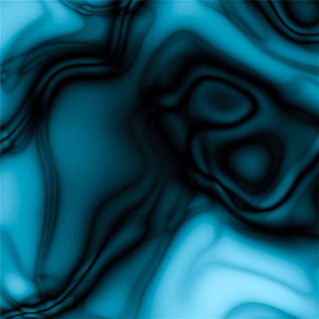 2048x2048 blue black matter abstract 8k - digital art iPad Air Wallpaper