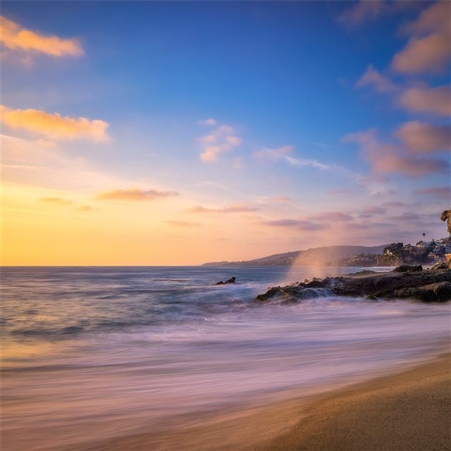 2048x2048 sescape 5k - ocean iPad Air Wallpaper