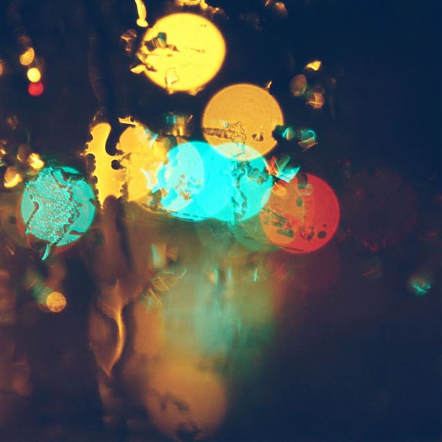 2048x2048 Glare Circles Colorful - light iPad Air Wallpaper