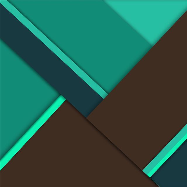 2048x2048 green brown material design 8k - digital art iPad Air Wallpaper
