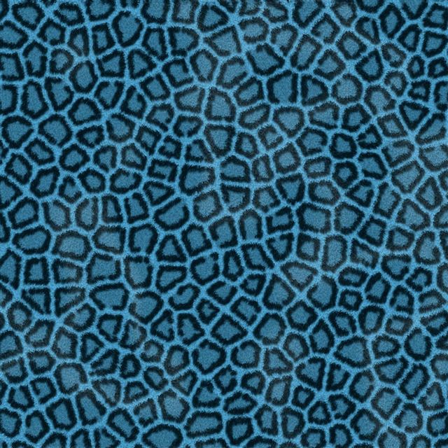 2048x2048 Leopard Hide Blue -  iPad Air Wallpaper