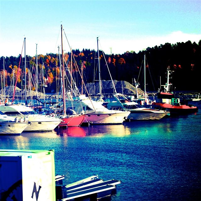 2048x2048 Asker Norway - ship iPad Air Wallpaper