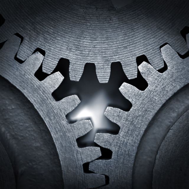 2048x2048 Gear Mechanism -  iPad Air Wallpaper