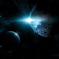 Meteor Glow Flow wallpaper