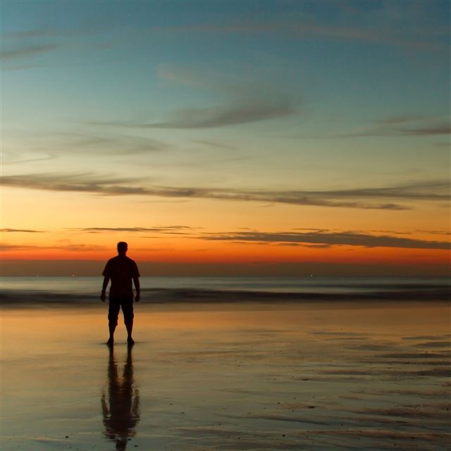 2048x2048 After Sunset - sunset iPad Air Wallpaper