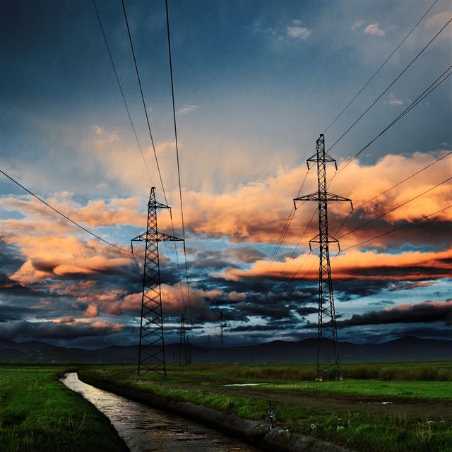 2048x2048 Armenia Countryside 2 - river iPad Air Wallpaper