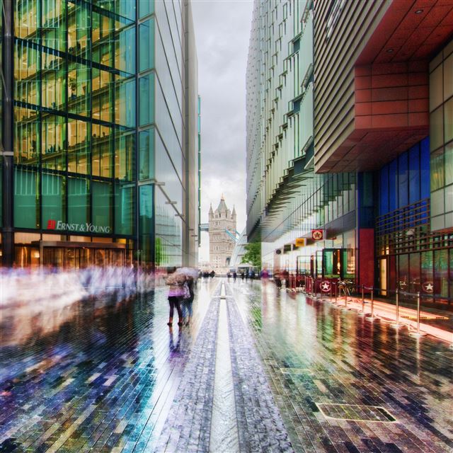 2048x2048 Business In London - office building iPad Air Wallpaper
