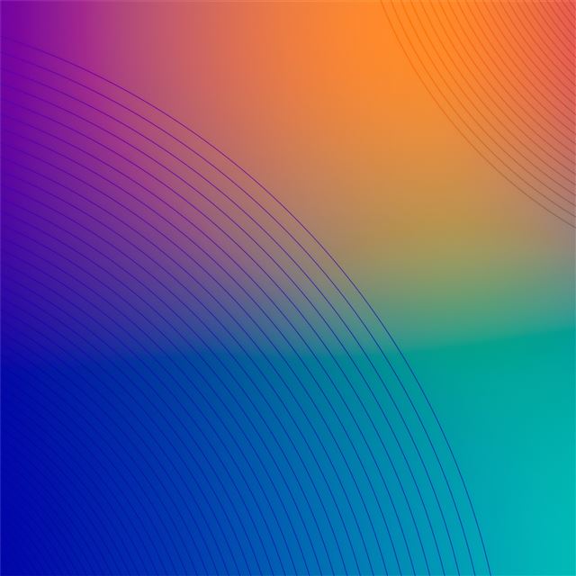 2732x2732 lines circle shapes 8k - digital art iPad Air Wallpaper