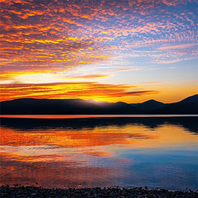 2732x2732 loch lomond sunset scotland 5k - 5k iPad Air Wallpaper