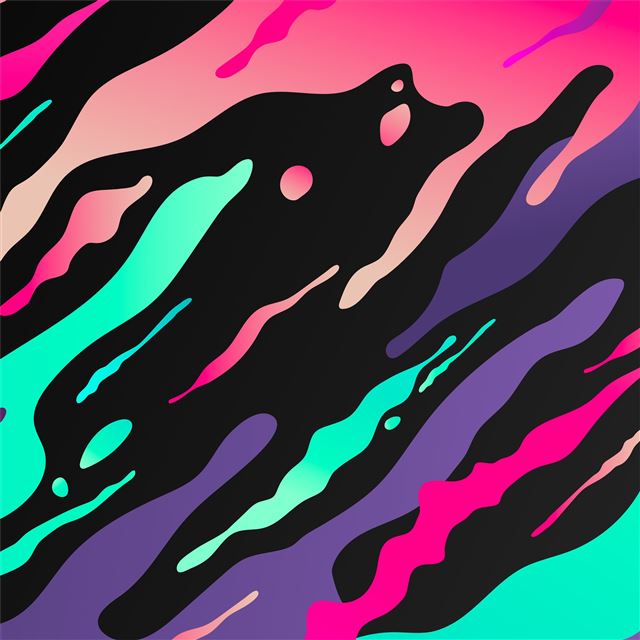 2732x2732 liquid flow abstract 8k - artwork iPad Air Wallpaper