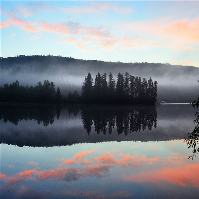 2732x2732 lake reflection mountains - reflection iPad Air Wallpaper