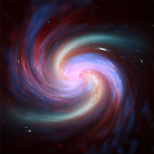 2732x2732 galaxy spirit 5k - artwork iPad Air Wallpaper