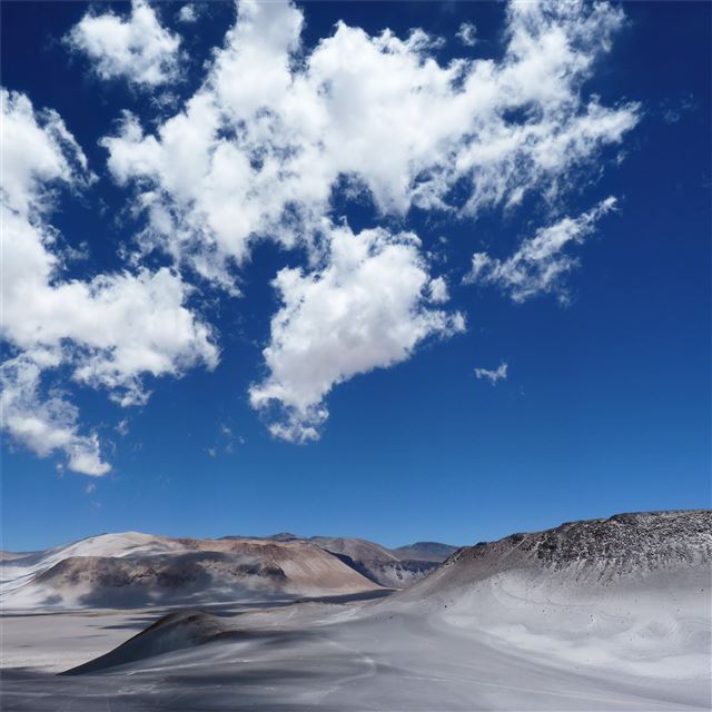 2732x2732 desert mountains countryside arid land 8k - landscape iPad Air Wallpaper