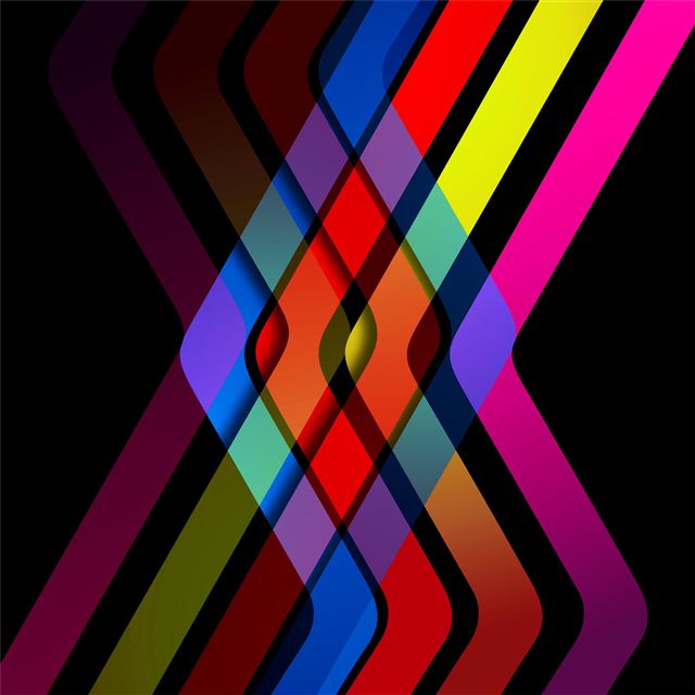 2732x2732 lines intersaction abstract 8k - artwork iPad Air Wallpaper