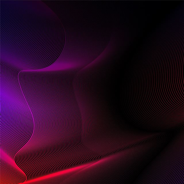 2732x2732 waves little lines 8k - artwork iPad Air Wallpaper