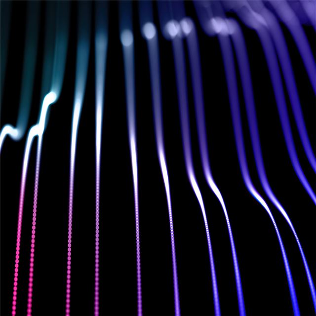 2732x2732 mix lines waves abstract 4k -  iPad Air Wallpaper