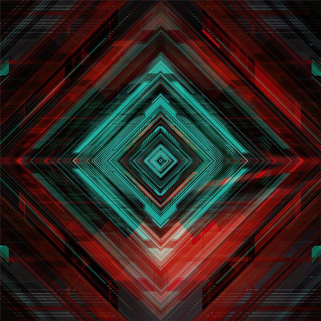 2732x2732 romis tech abstract 4k -  iPad Air Wallpaper