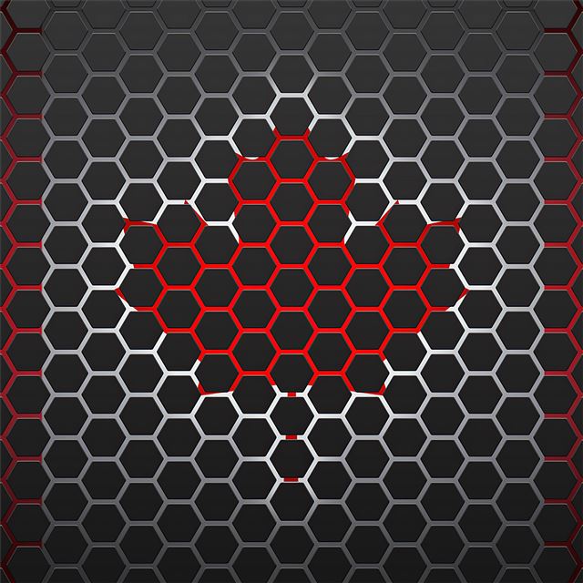 2732x2732 canada flag abstract -  iPad Air Wallpaper