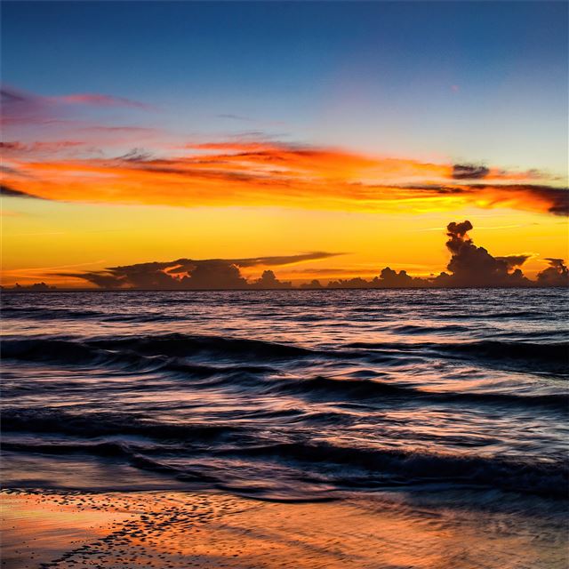 2732x2732 garden city beach sunset 5k -  iPad Air Wallpaper