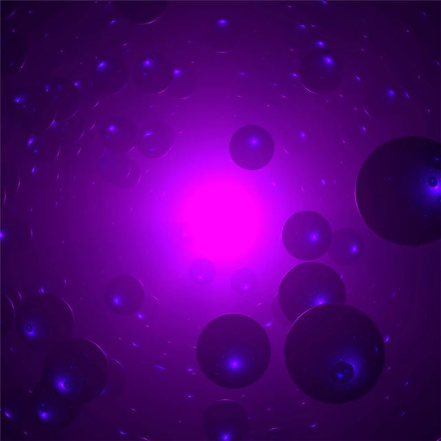 2732x2732 floating glass orbs 5k -  iPad Air Wallpaper