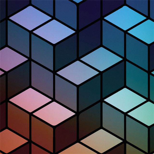 2732x2732 3d steps shapes 4k -  iPad Air Wallpaper