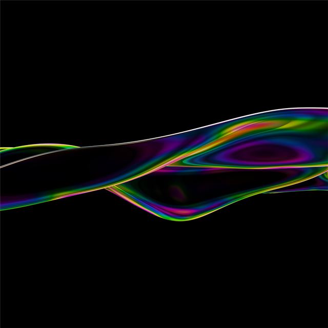 2732x2732 vibrant liquid wavy 8k -  iPad Air Wallpaper