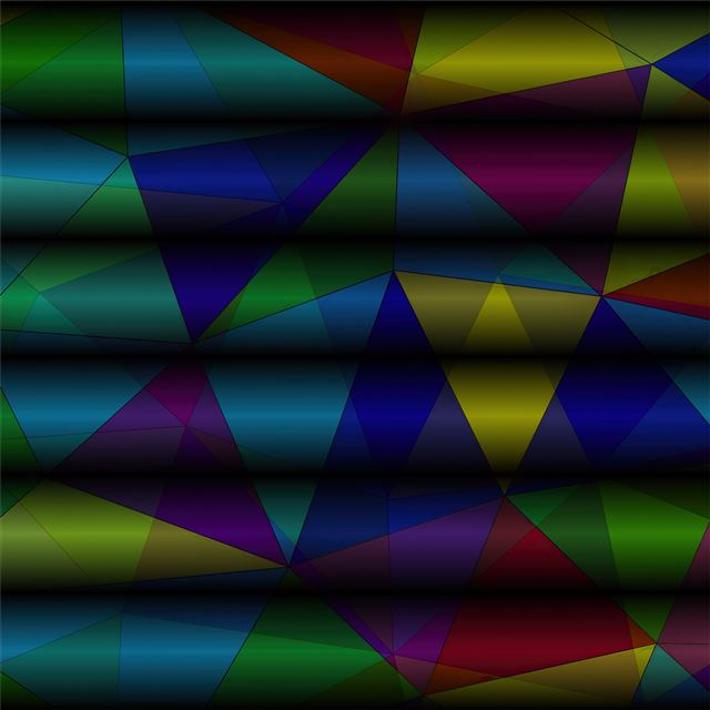 2732x2732 polygon tube 4k -  iPad Air Wallpaper