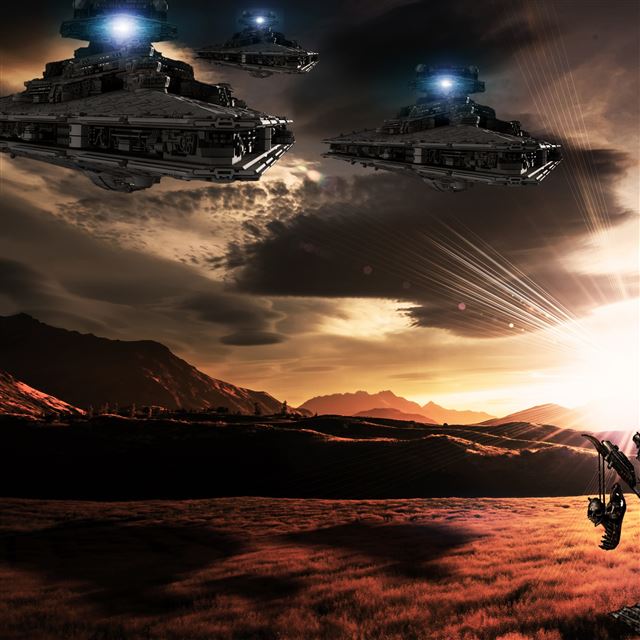 2048x2048 Nimrod Sci Fi - light iPad Air Wallpaper