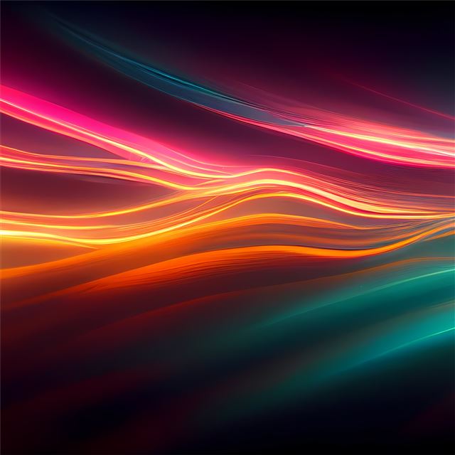 2732x2732 wavy curved 5k -  iPad Air Wallpaper