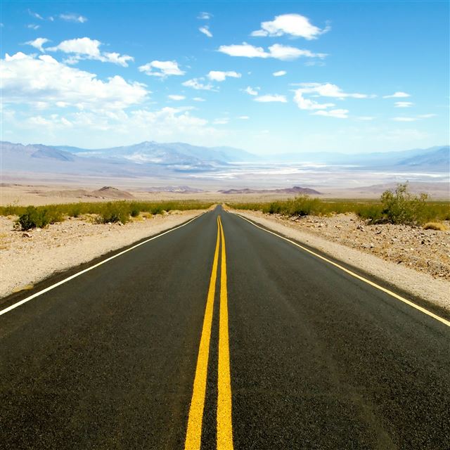 2048x2048 Road To Death Valley - road iPad Air Wallpaper