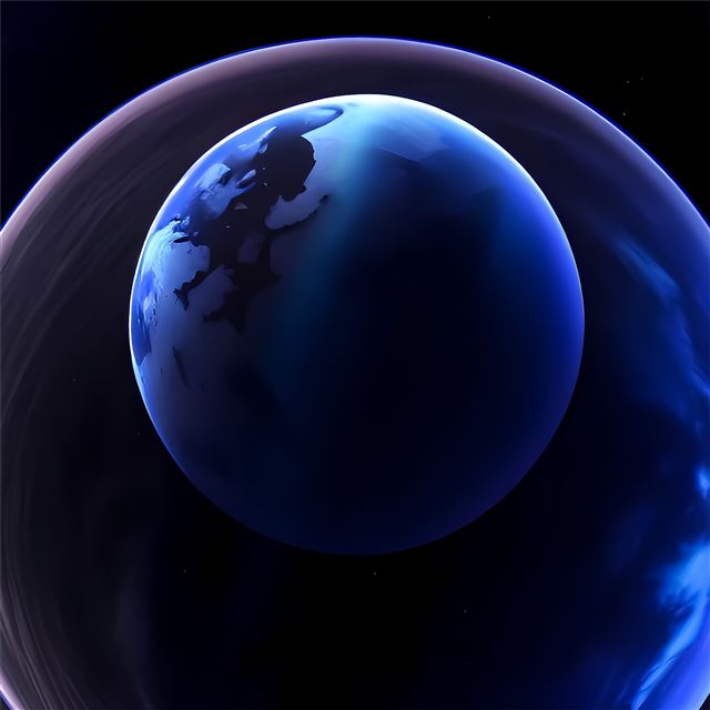 2048x2048 planets abstract 8k -  iPad Air Wallpaper