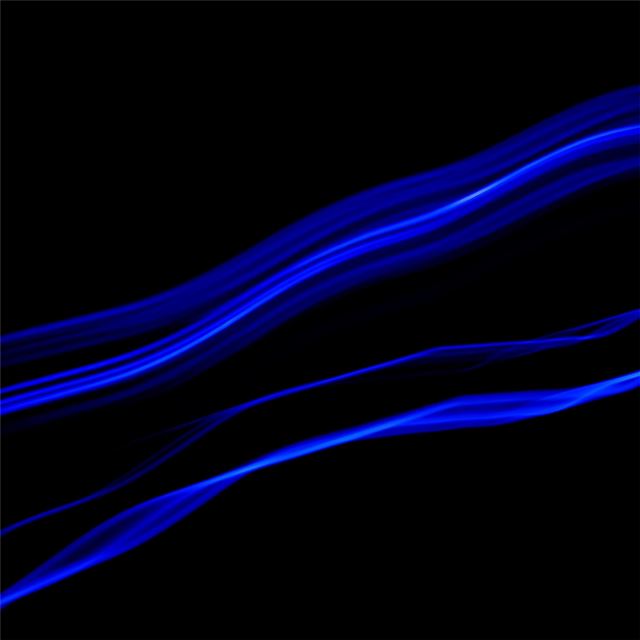 2732x2732 blue wavs abstract 4k -  iPad Air Wallpaper