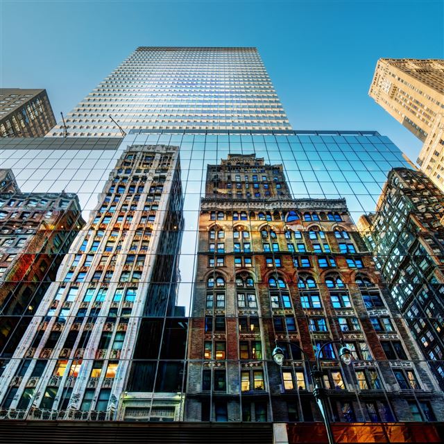 2048x2048 New York City Buildings - tower iPad Air Wallpaper