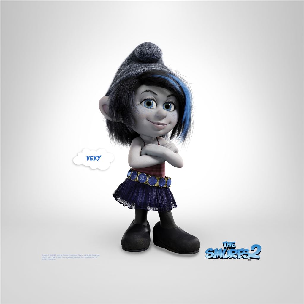 Vexy The Smurfs 2 iPad Air Wallpapers Free Download