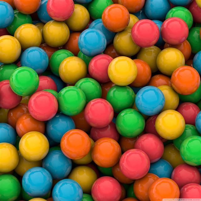 2048x2048 The color of candies -  iPad Air Wallpaper