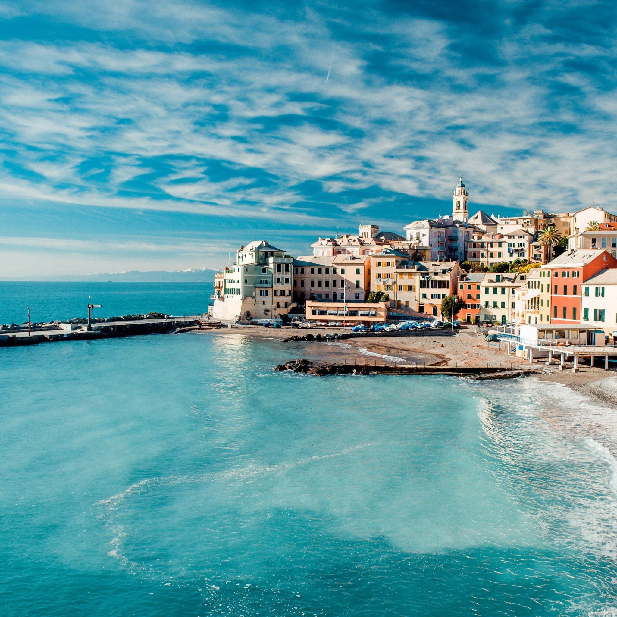 The Cinque Terre View iPad Air wallpaper 