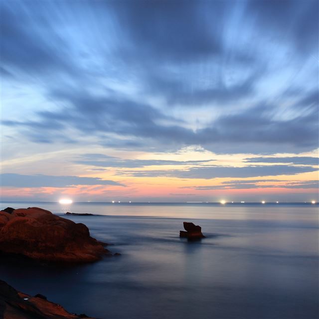 2048x2048 Ship Lights - ship iPad Air Wallpaper