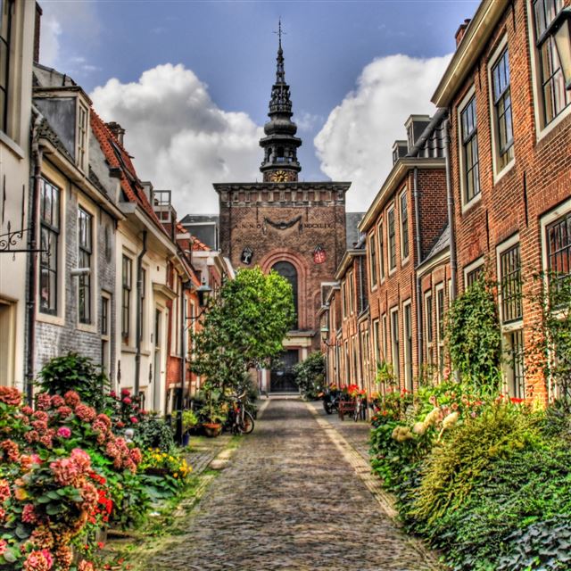 2048x2048 Street In Holland - street iPad Air Wallpaper