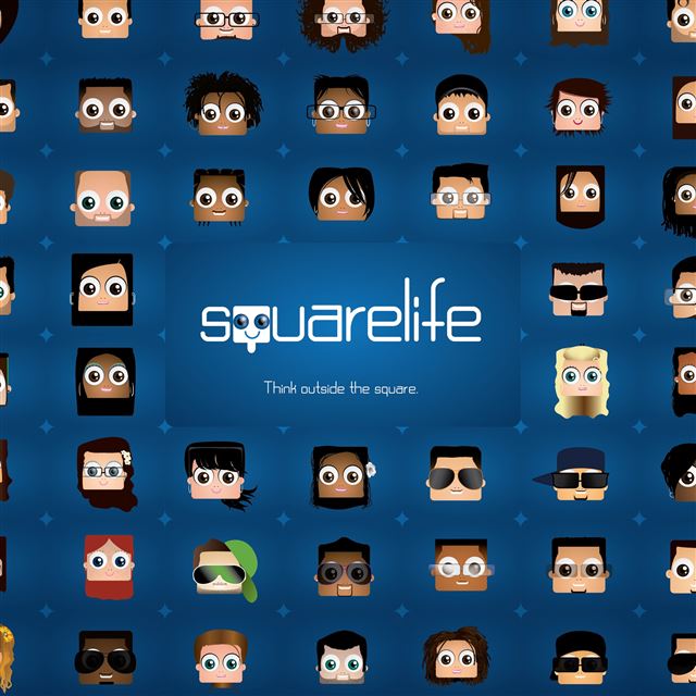 2048x2048 Wallpaper Grid - glass iPad Air Wallpaper