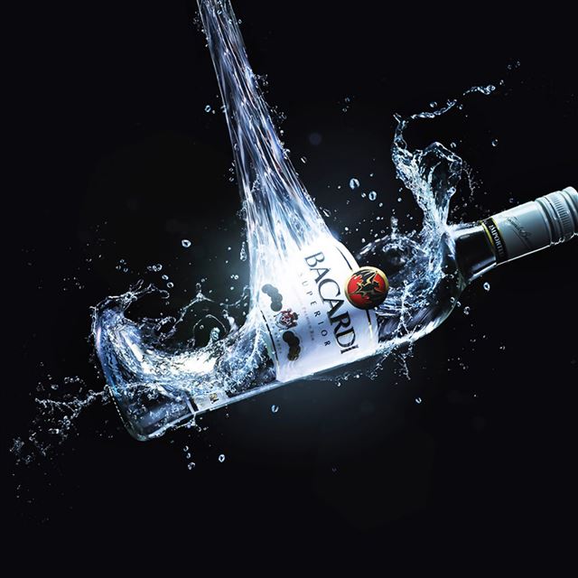2048x2048 Bacardi Bottle - glass iPad Air Wallpaper