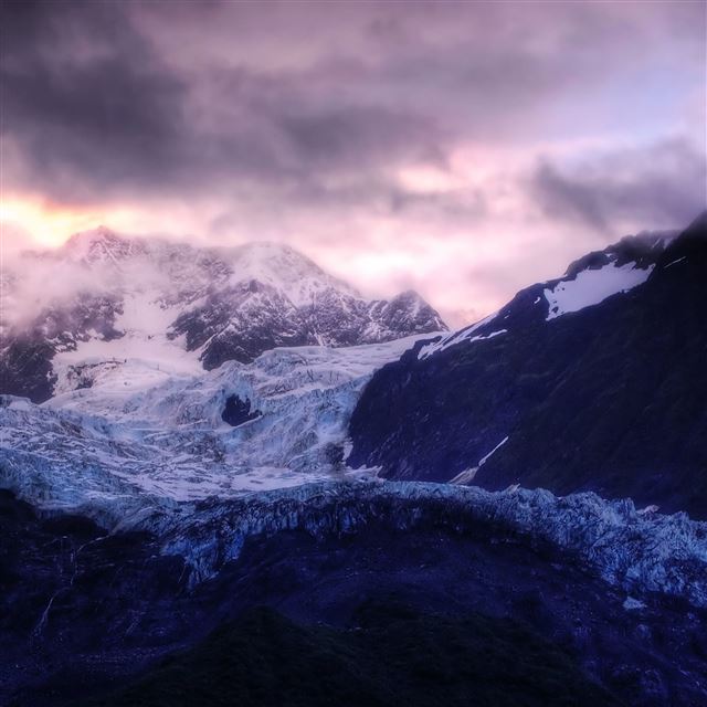 2048x2048 Glacier Sunrise - cloud iPad Air Wallpaper
