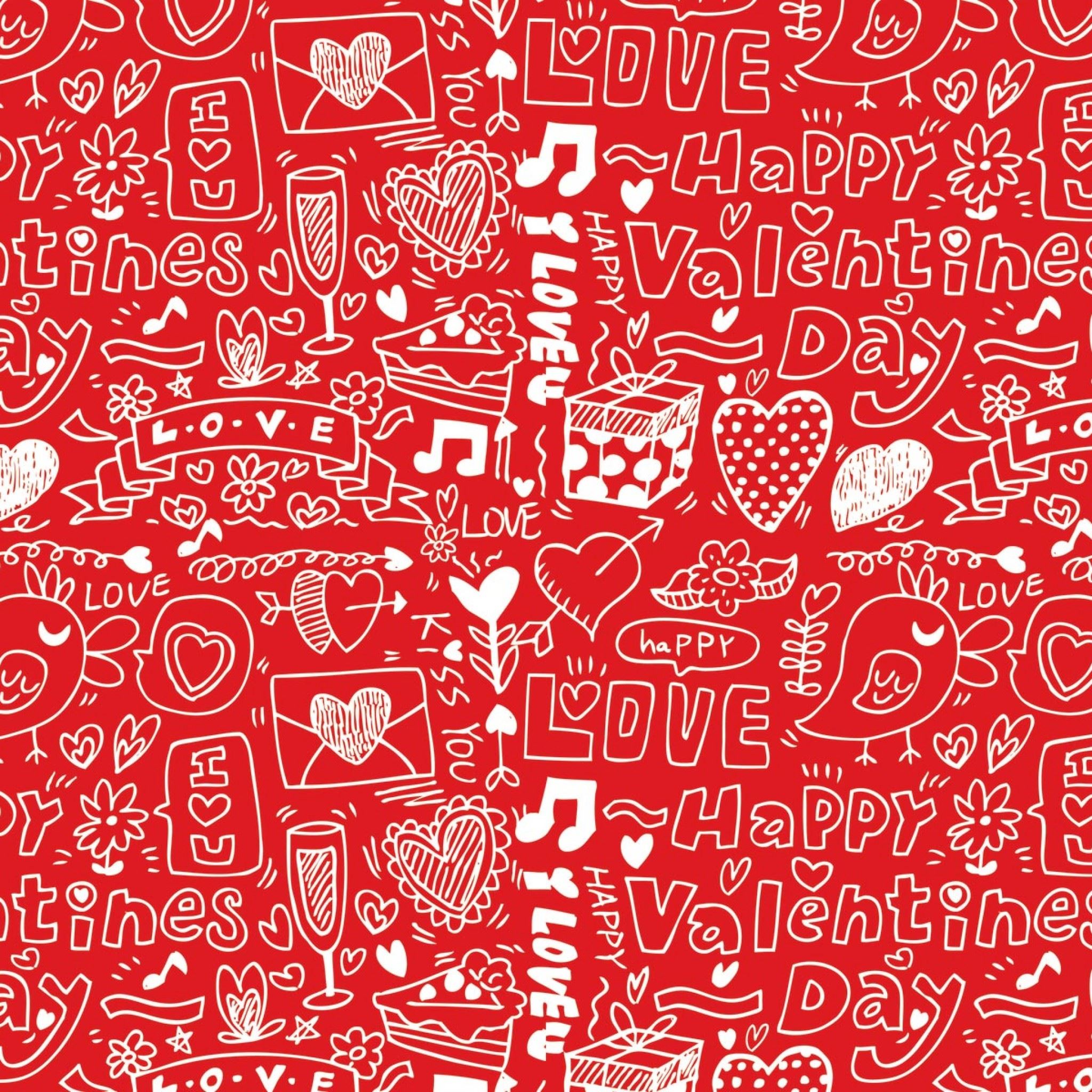Happy Valentines iPad Air wallpaper 