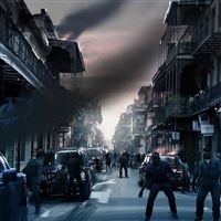 Zombies City HD wallpaper