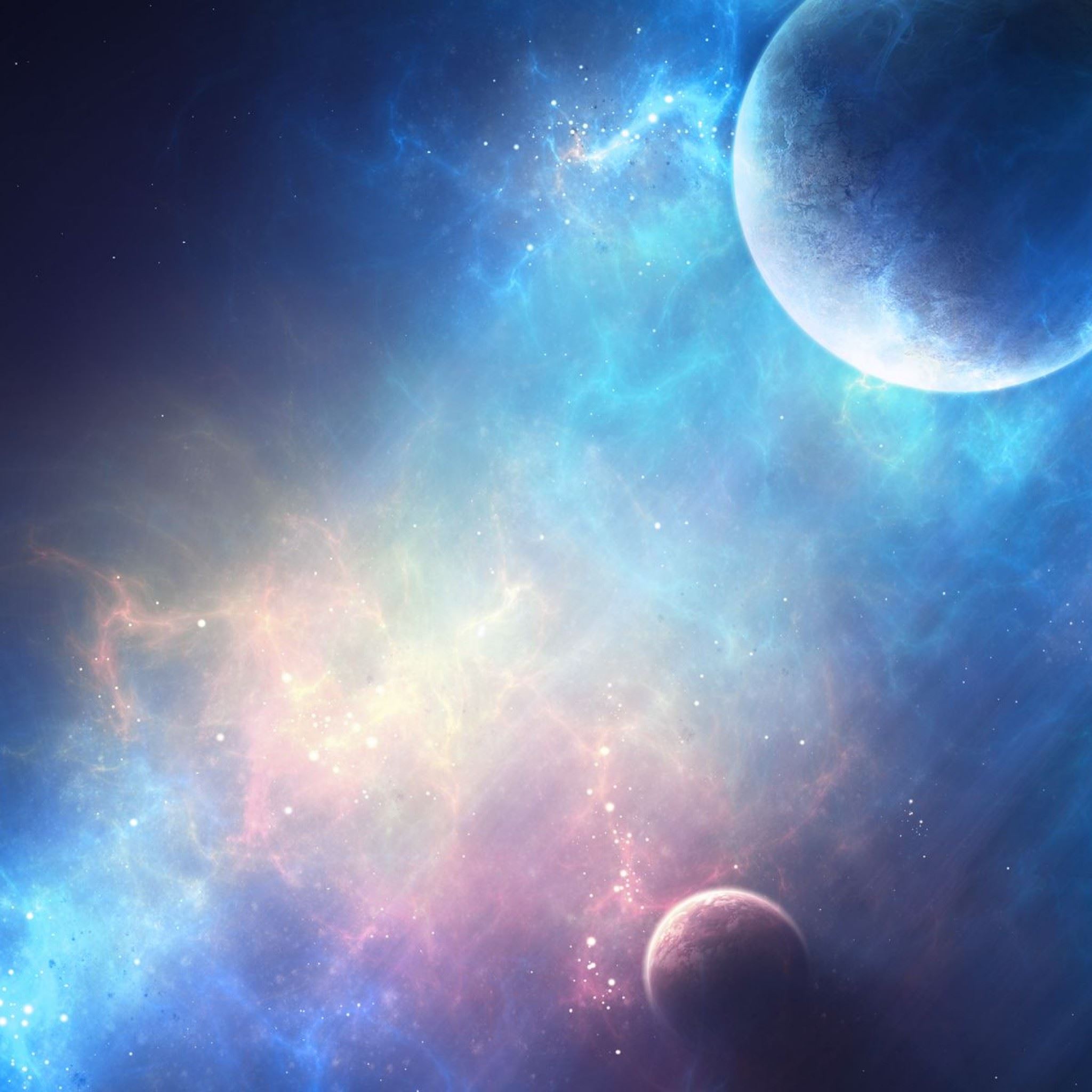 Planet Light iPad Air Wallpapers Free Download
